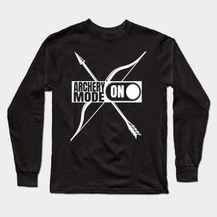 Archery Mode On Archer Long Sleeve T-Shirt